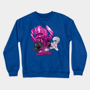 Galactypus and the Silver Squirrel Crewneck Sweatshirt